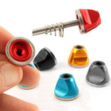 Maxbell Bicycle Quick Release Lever Nuts Shaft Screw Cycling Hub Axie Bolt Gold