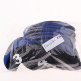 Maxbell 10pcs Neoprene Golf Club Head Covers Wedge Iron Protective Black+Royal Blue