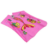 Maxbell Kids Surf Beach Hooded Poncho Changing Robe Pool Bath Towel Pink Mermaid