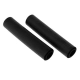 Maxbell 1Pair Non Slip Silicone Sponge Bike Handlebar Grips without Plug Black