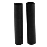 Maxbell 1Pair Non Slip Silicone Sponge Bike Handlebar Grips without Plug Black