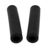 Maxbell 1Pair Non Slip Silicone Sponge Bike Handlebar Grips without Plug Black