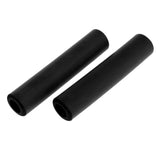 Maxbell 1Pair Non Slip Silicone Sponge Bike Handlebar Grips without Plug Black