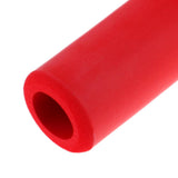 Maxbell 1Pair Non Slip Silicone Sponge Bike Handlebar Grips without Plug Red