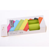 Maxbell 1Pair Non Slip Silicone Sponge Bike Handlebar Grips without Plug Lemon Green