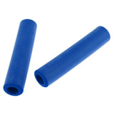 Maxbell 1Pair Non Slip Silicone Sponge Bike Handlebar Grips without Plug Royal Blue