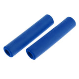 Maxbell 1Pair Non Slip Silicone Sponge Bike Handlebar Grips without Plug Royal Blue