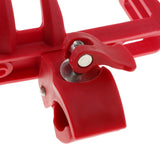 Maxbell Resin Adjustable MTB Bike Water Drink Bottle Holder Rack Cage Mount Red