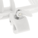 Maxbell Resin Adjustable MTB Bike Water Drink Bottle Holder Rack Cage Mount White