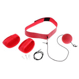 Max MMA Boxing Fight Ball with Head Band for Reflex Speed Punching Training XL