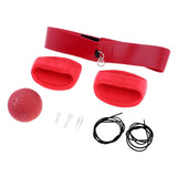 Max MMA Boxing Fight Ball with Head Band for Reflex Speed Punching Training XL