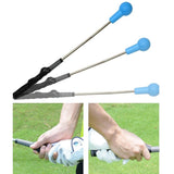 Max Metal Golf Swing Trainer Golf Training Aids for Tempo & Speed Practice Blue