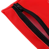 Maxbell Sports Wristband Sweatband Wallet Zipper Pocket Armband M Chinese Flag