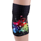 Maxbell Sports Wristband Sweatband Wallet Zipper Pocket Armband M Skull Butterfly