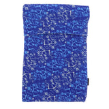 Maxbell Sports Wristband Sweatband Wallet Zipper Pocket Armband M Blue Roots