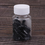 Maxbell 50 Pieces Bicycle Presta Schrader Valve Cap Tyre Dust Cover Presta  Black