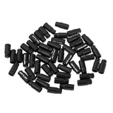 Maxbell 50 Pieces Bicycle Presta Schrader Valve Cap Tyre Dust Cover Presta  Black