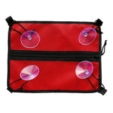 Maxbell Premium Mesh Deck Storage Bag for Surfboard Paddleboard SUP Accessory Red