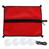 Maxbell Premium Mesh Deck Storage Bag for Surfboard Paddleboard SUP Accessory Red