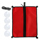 Maxbell Premium Mesh Deck Storage Bag for Surfboard Paddleboard SUP Accessory Red