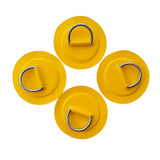 Maxbell 4x Premium Stainless Steel D-Ring Patch Pad For Inflatable Boat Fishing Raft