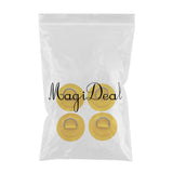 Maxbell 4x Premium Stainless Steel D-Ring Patch Pad For Inflatable Boat Fishing Raft