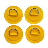 Maxbell 4x Premium Stainless Steel D-Ring Patch Pad For Inflatable Boat Fishing Raft