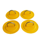 Maxbell 4x Premium Stainless Steel D-Ring Patch Pad For Inflatable Boat Fishing Raft