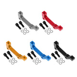 Maxbell Bicycle Bike Disc Brake Mount Adaptor for Caliper PM to IS Front Red