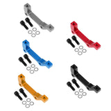 Maxbell Bicycle Bike Disc Brake Mount Adaptor for Caliper PM to IS Front Red