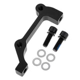 Maxbell Bicycle Bike Disc Brake Mount Adaptor for Caliper PM to IS Front Black