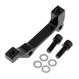 Maxbell Bicycle Bike Disc Brake Mount Adaptor for Caliper PM to IS Front Black