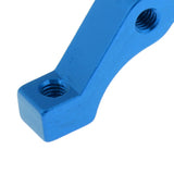 Maxbell Bicycle Bike Disc Brake Mount Adaptor for Caliper PM to IS Front Blue