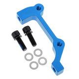 Maxbell Bicycle Bike Disc Brake Mount Adaptor for Caliper PM to IS Front Blue