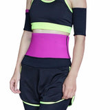 Maxbell 1 Pair Women Sudatory Shaper Gym Yoga Slimming Arm Trimmers  Black Yellow-M