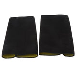Maxbell 1 Pair Women Sudatory Shaper Gym Yoga Slimming Arm Trimmers  Black Yellow-M