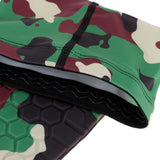 Maxbell Sports Honeycomb Knee Brace with Anti-collision Pad Jungle Camouflage-M