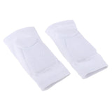 Maxbell Sports Knee Support Brace Protector Elbow Compression Sleeve Elbow  White