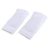 Maxbell Sports Knee Support Brace Protector Elbow Compression Sleeve Elbow  White