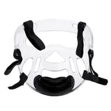 Maxbell Taekwondo Mask Face Protector Kickboxing Cap Outdoor Sports Transparent L