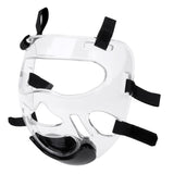 Maxbell Taekwondo Mask Face Protector Kickboxing Cap Outdoor Sports Transparent L