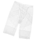 Maxbell Men's Shapewear Tummy Control Slimming Shorts Pants Body Shaper XL White