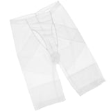 Maxbell Men's Shapewear Tummy Control Slimming Shorts Pants Body Shaper XL White