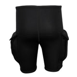 Maxbell 3mm Neoprene Wetsuit Shorts Scuba Diving Surfing Short Pants with Pocket L