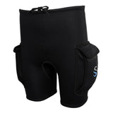 Maxbell 3mm Neoprene Wetsuit Shorts Scuba Diving Surfing Short Pants with Pocket L