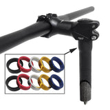 Maxbell Bicycle Fork Stem Extender Bike Handlebar Riser Hanging Core Silver 22.2mm