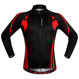 Maxbell Bike Bicycle Cycling Long Jersey T Shirt Top with Bib Pants Set Black L