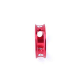 Maxbell 4 Pieces Bike Bicycle Headset Spacer 28.6mm Front Fork Stem Washer Red