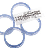 Maxbell 4 Pieces Bike Bicycle Headset Spacer 28.6mm Front Fork Stem Washer Blue