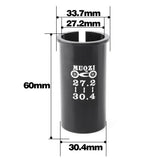 Maxbell Bicycle Seatpost Sleeve Shim Bike Seat Post Tube Adapter 27.2mm to 30.4mm